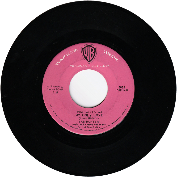 Tab Hunter - Apple Blossom Time / My Only Love