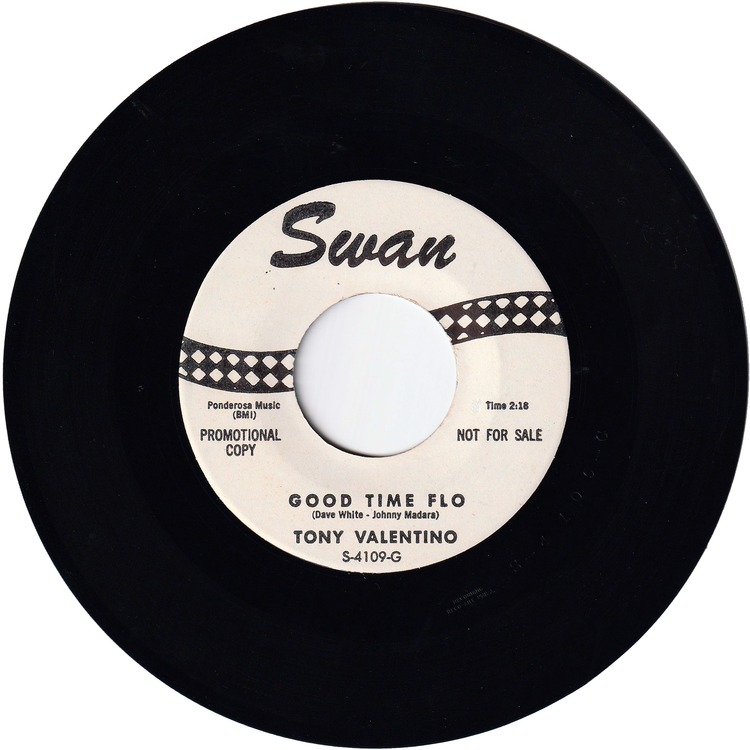 Tony (Mark) Valentino - Good Time Flo / So Right For Saturday Night (Promo)