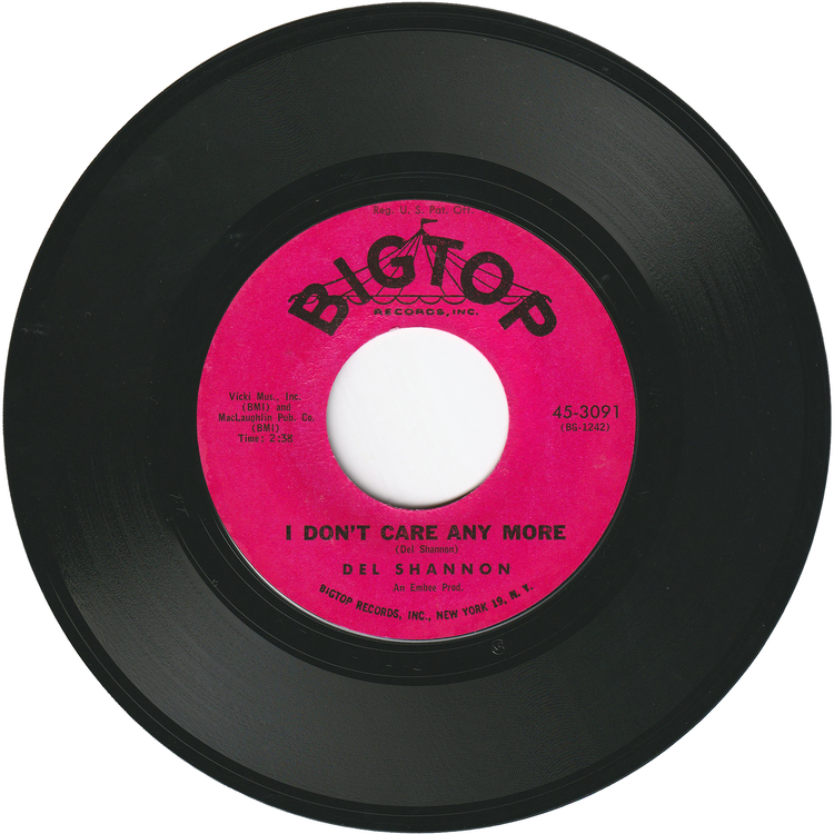 Del Shannon - Hey! Little Girl / I Don't Care Any More