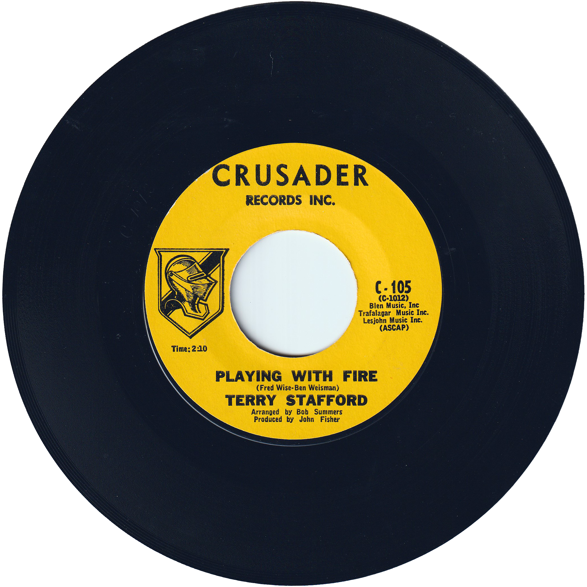 Terry Stafford - Playing with Fire / I'll Touch a Star – NIGHT