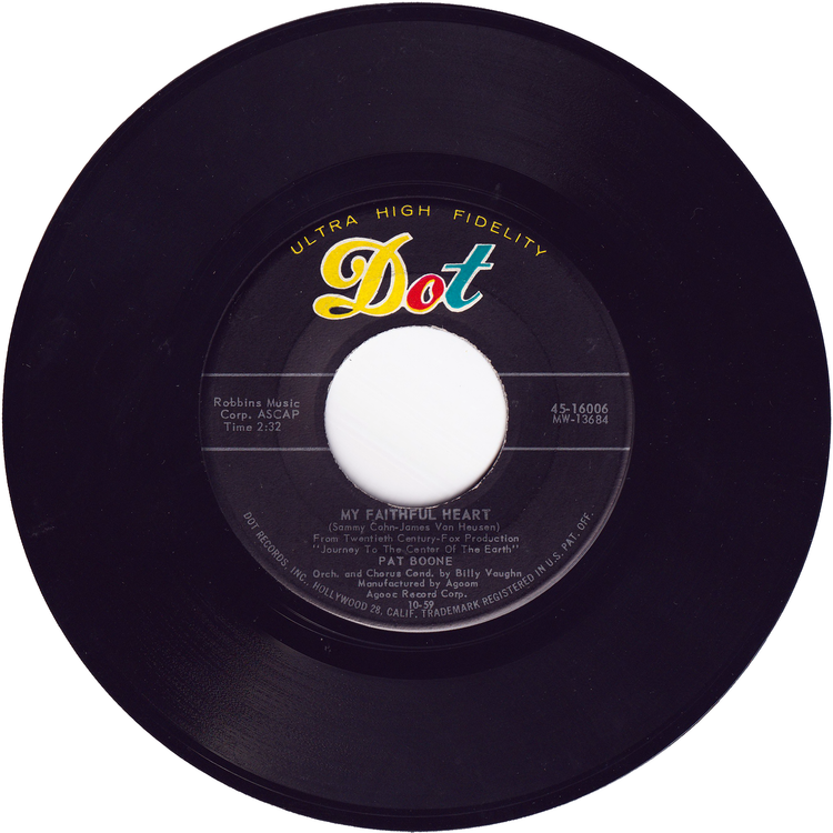 Pat Boone - Beyond The Sunset / My Faithful Heart