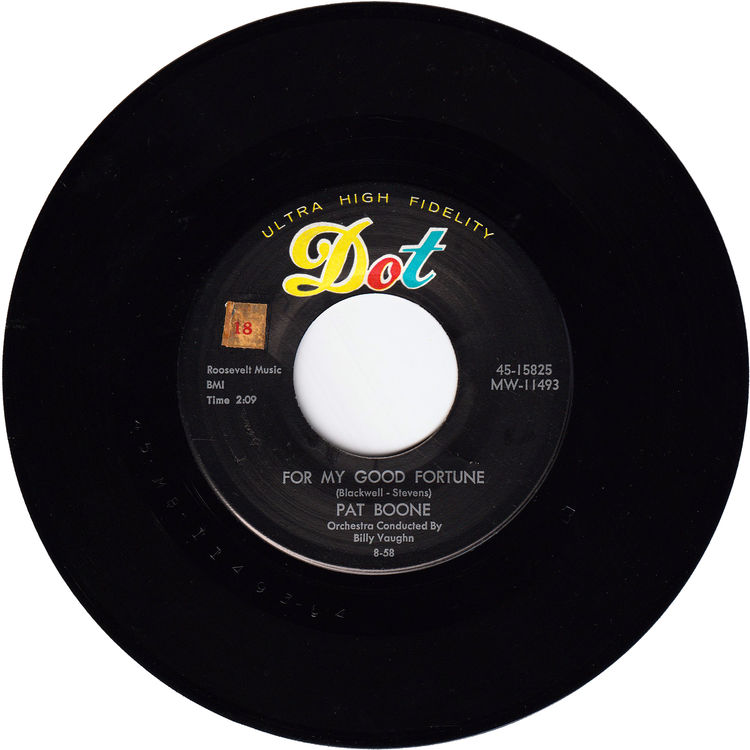 Pat Boone - Gee, But It's Lonely / For My Good Fortune