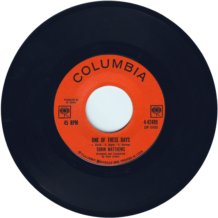 Tobin Matthews - One Of These Days / Susan