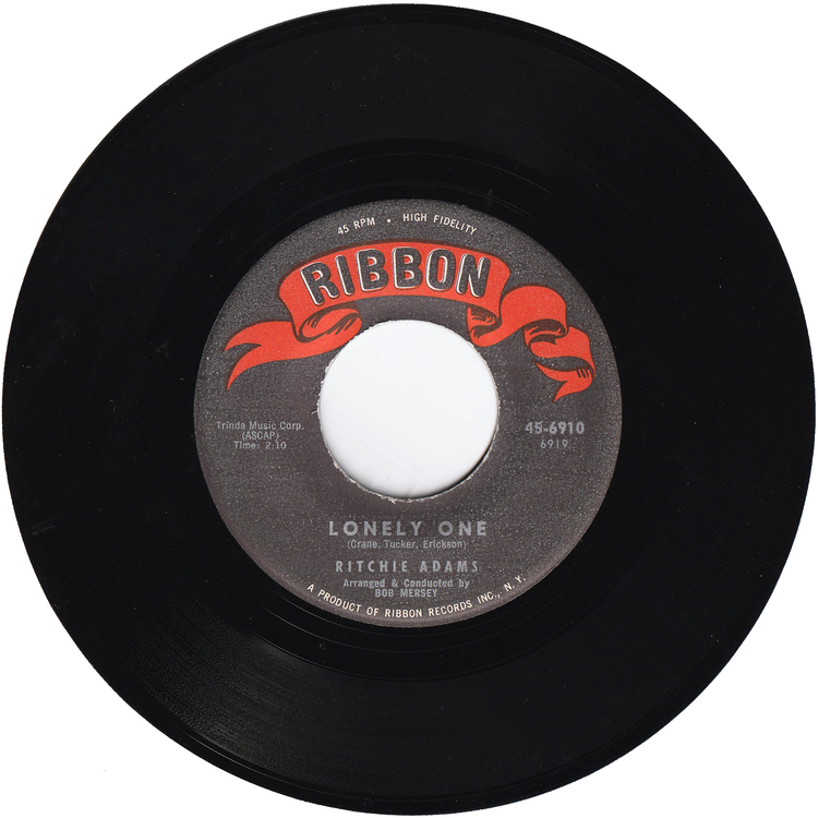 Ritchie Adams - Tell Me Baby Did You Wait? / Lonely One