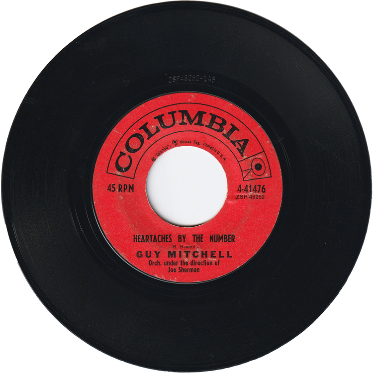 Guy Mitchell - Heartaches By The Number / Two