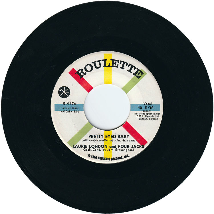 Laurie London - Boom-Ladda-Boom-Boom / Pretty Eyed Baby