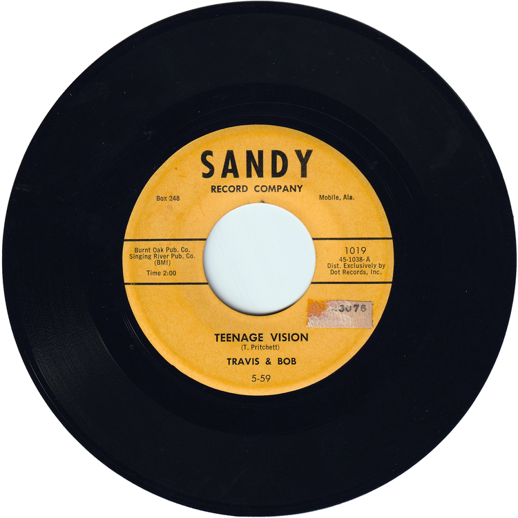 Travis & Bob - Little Bitty Johnny / Teenage Vision
