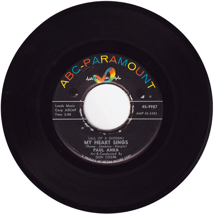 Paul Anka - That's Love / (All of A Sudden) My Heart Sings