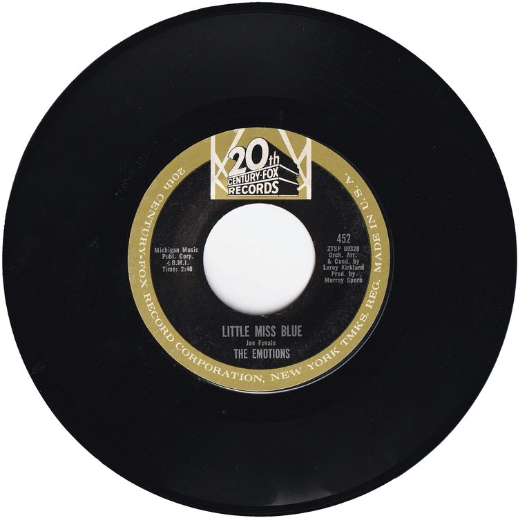 The Emotions - Rainbow / Little Miss Blue