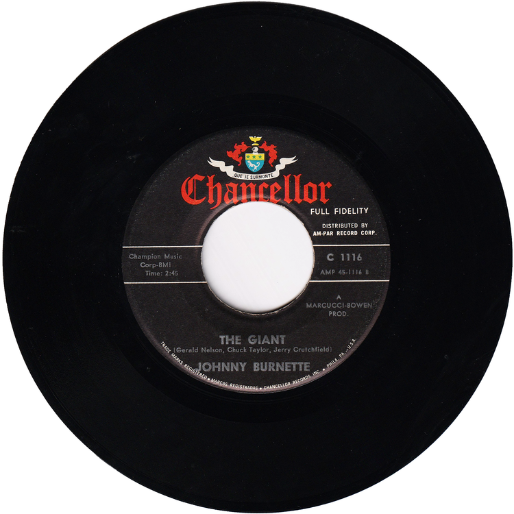Johnny Burnette - I Wanna Thank Your Folks / The Giant