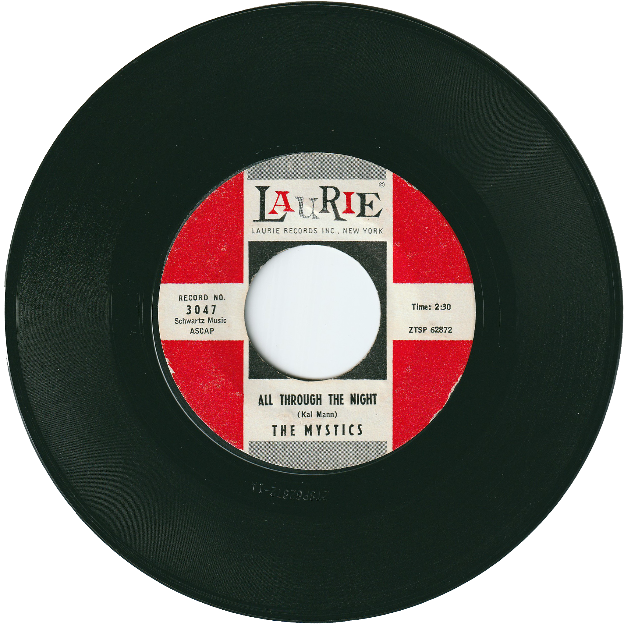 The Mystics - All Through The Night / (I Begin) To Think