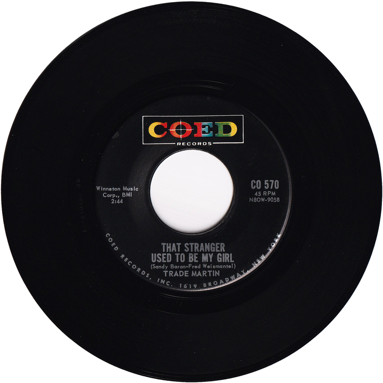 Trade Martin - We'll Be Dancin' On The Moon / That Stranger Used To Be My Girl