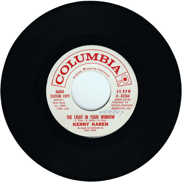Kenny Karen - Oh, Susie Forgive Me / The Light In Your Window (Promo)