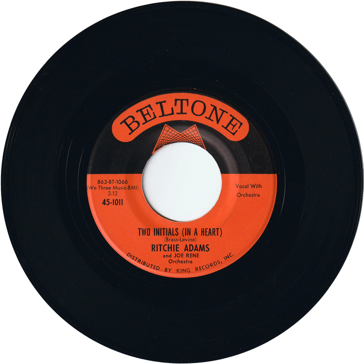 Ritchie Adams - Two Initials (In A Heart) / What Took You So Long
