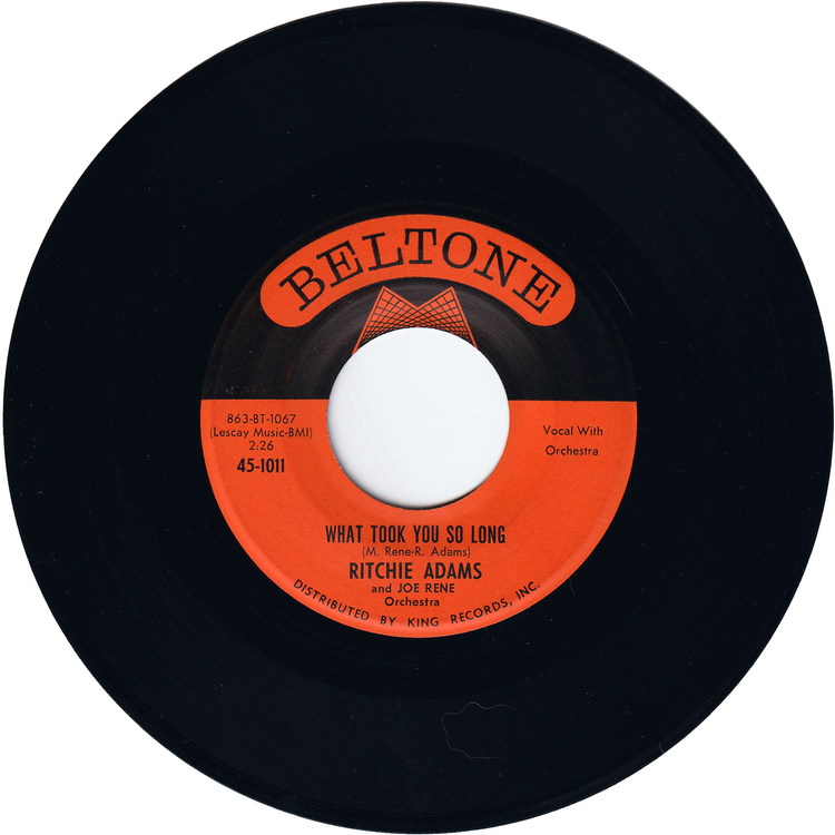 Ritchie Adams - Two Initials (In A Heart) / What Took You So Long