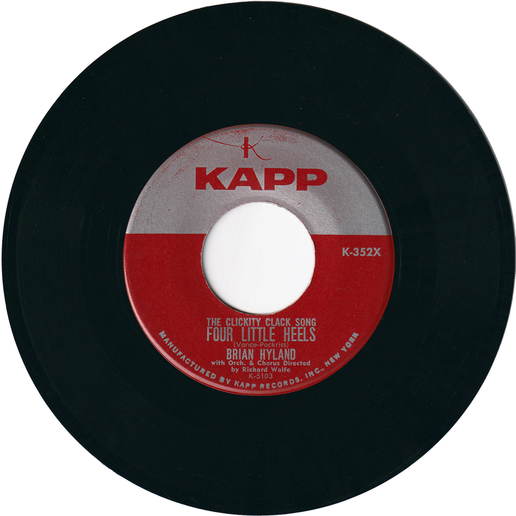 Brian Hyland - Four Little Heels / That's How Much