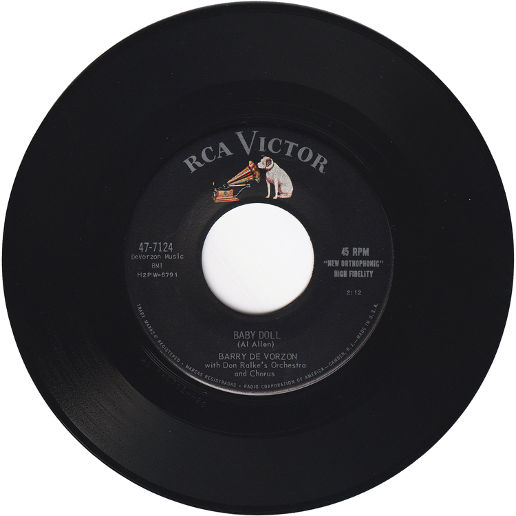 Barry De Vorzon - Barbara Jean / Baby Doll
