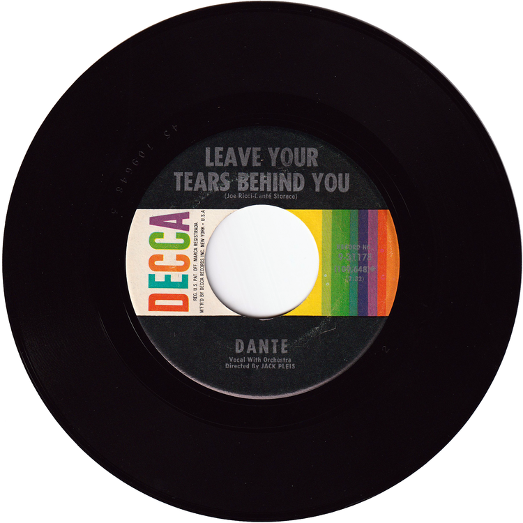 Dante - If You Don't Know / Leave Your Tears Behind You