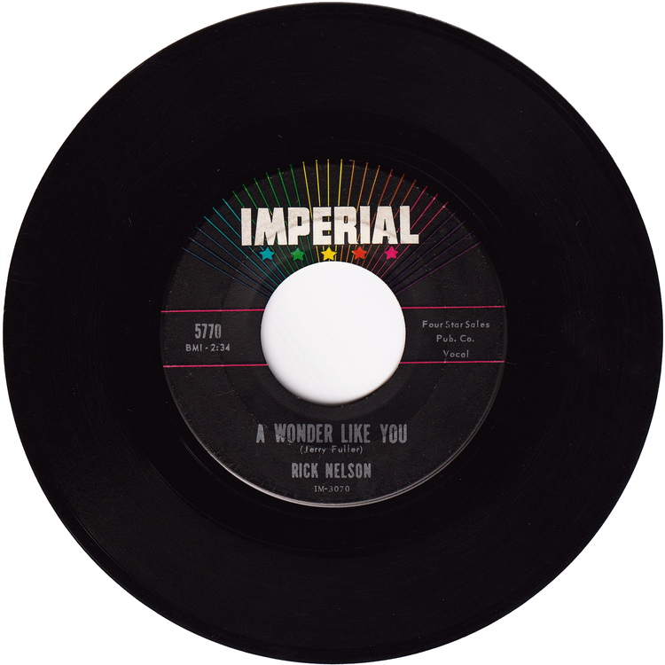Rick Nelson - Everlovin' / A Wonder Like You