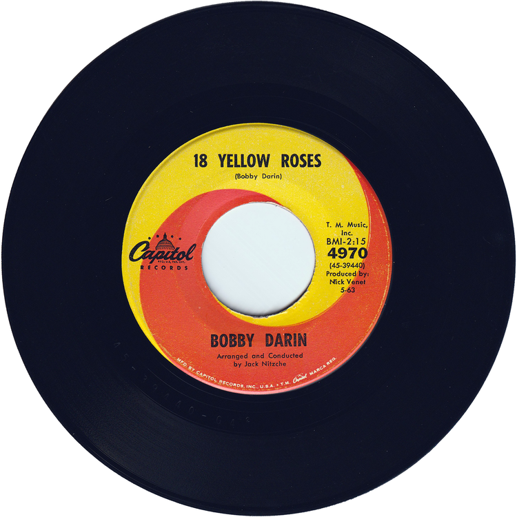 Bobby Darin - 18 Yellow Roses / Not For Me