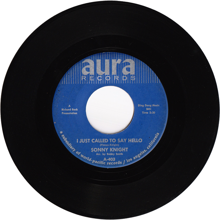 Sonny Knight - If You Want This Love / I Just Called To Say Hello