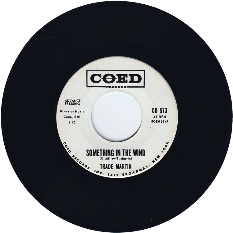 Trade Martin - Hula Hula Dancin' Doll / Something In The Wind (Promo)