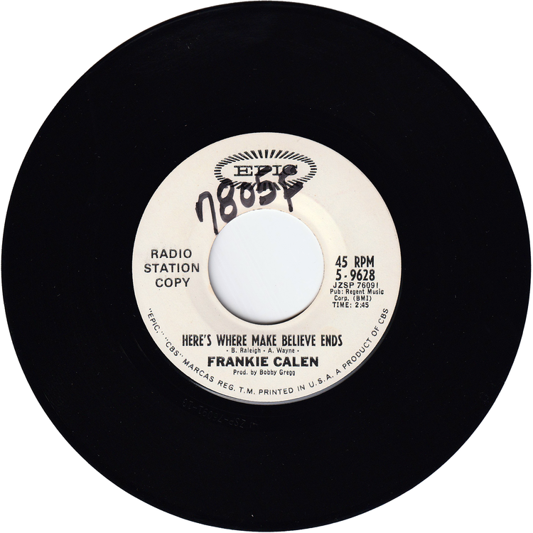 Frankie Calen - That's What The Girls Are Wearing This Year / Here's Where Make Believe Ends (Promo)