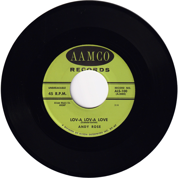 Andy Rose - Just Young / Lov-a Lov-a Love