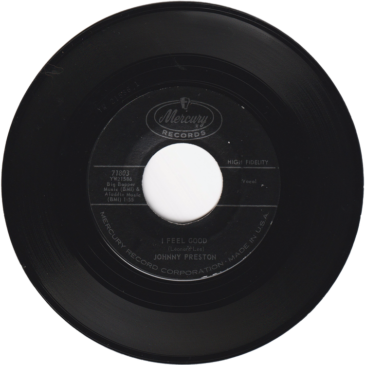 Johnny Preston - I Feel Good / Willy Walk