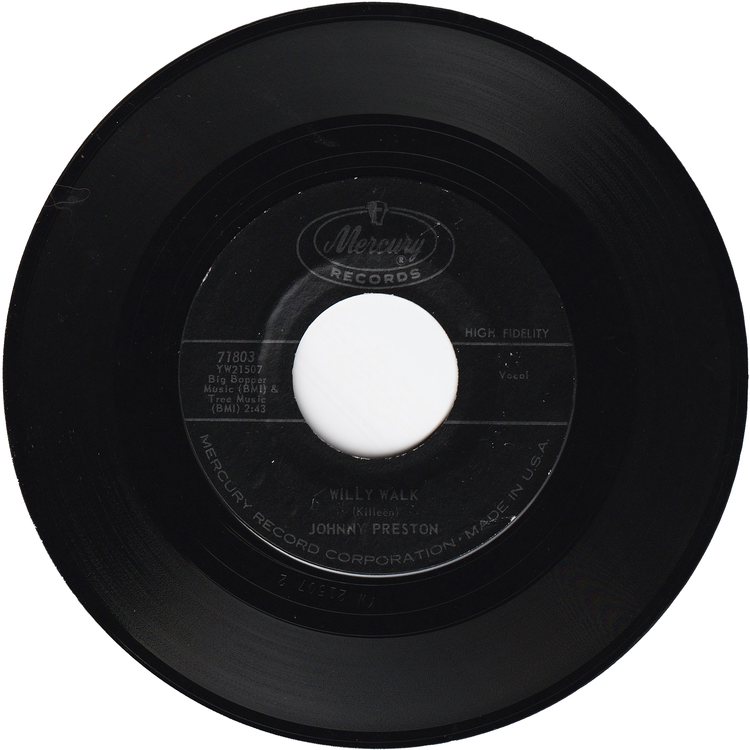 Johnny Preston - I Feel Good / Willy Walk