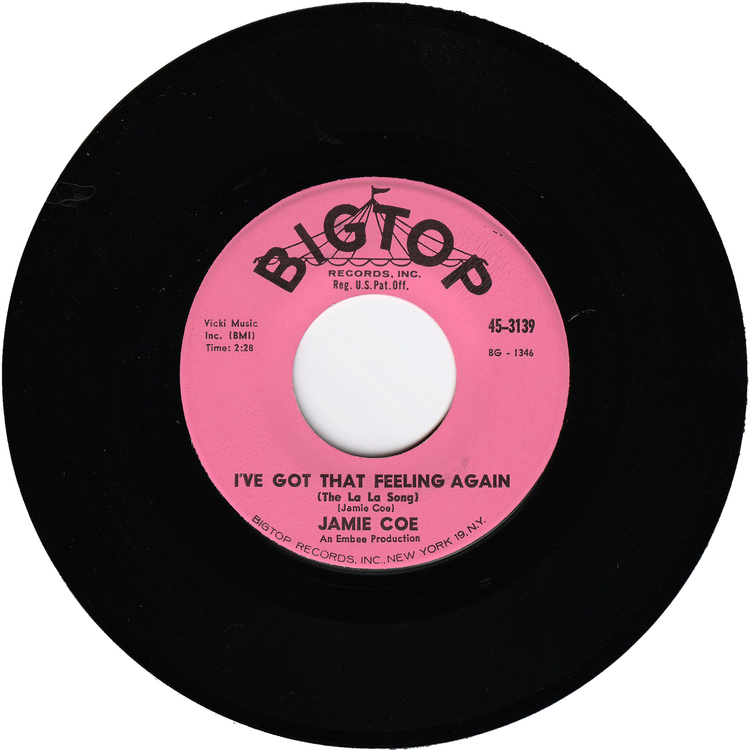 Jamie Coe - The Fool / I've Got That Feeling Again