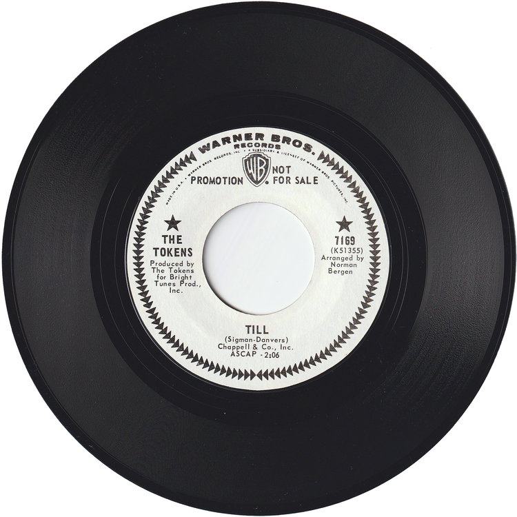 The Tokens - Till / Poor Man (Promo)