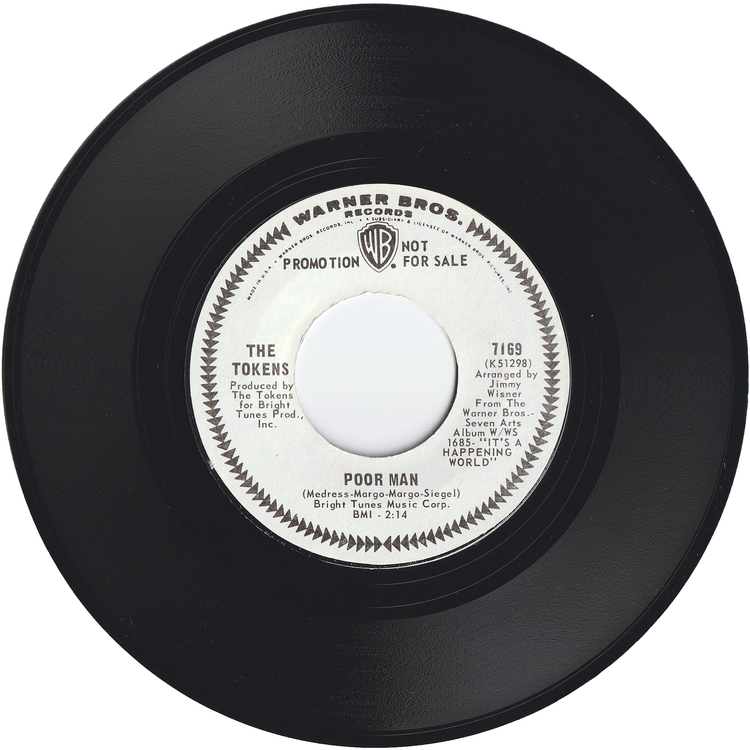 The Tokens - Till / Poor Man (Promo)