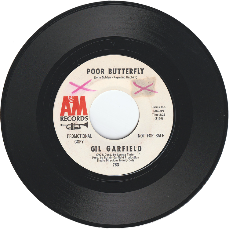 Gil Garfield - Just A Clown / Poor Butterfly (Promo)