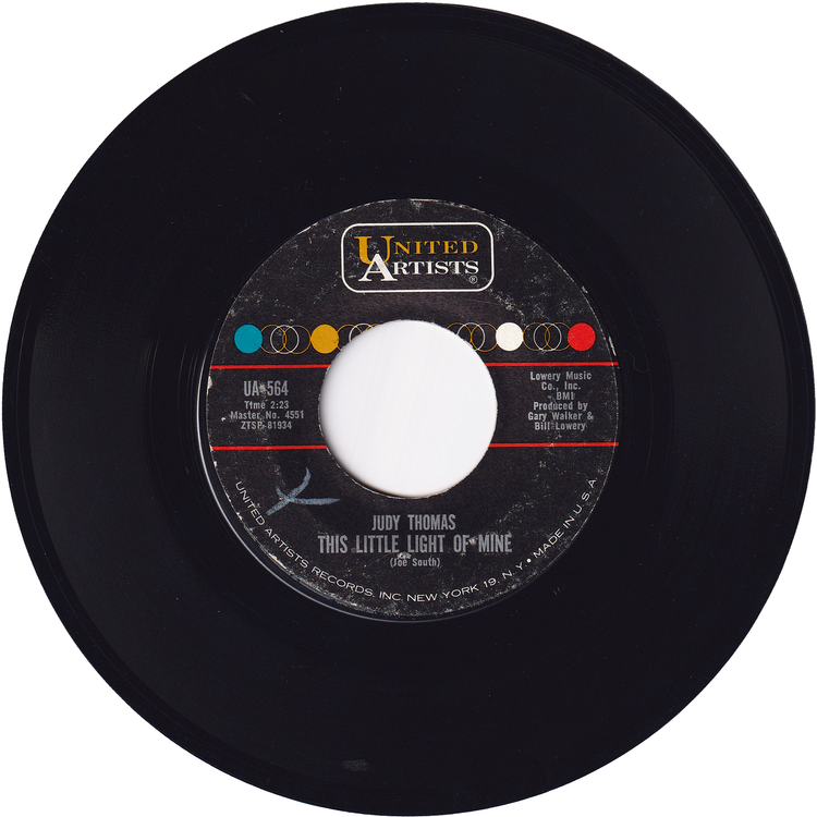 Judy Thomas - This Little Light Of Mine / Little Rag Doll