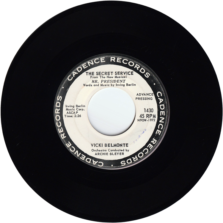 Vicki Belmonte - I'm Gonna Get Him / The Secret Service (Promo)