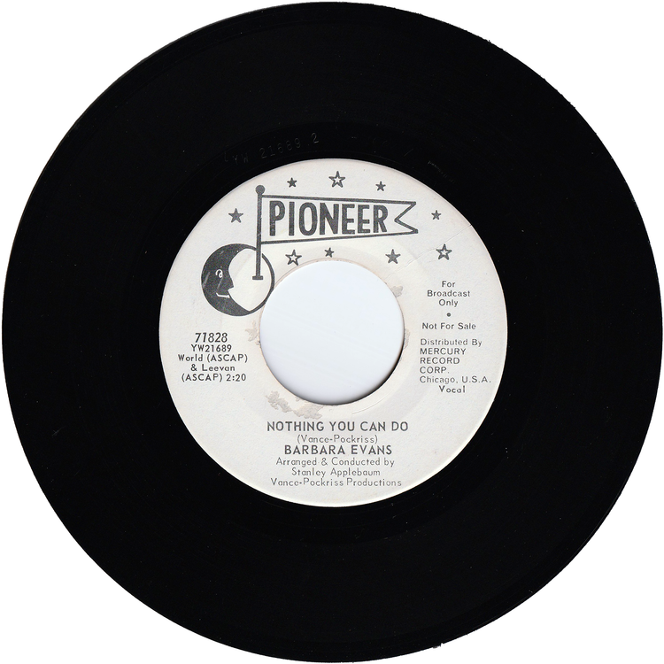 Barbara Evans - Charlie Wasn't There / Nothing You Can Do (Promo)