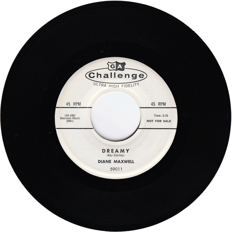 Diane Maxwell - Cotton Candy Love / Dreamy (Promo)