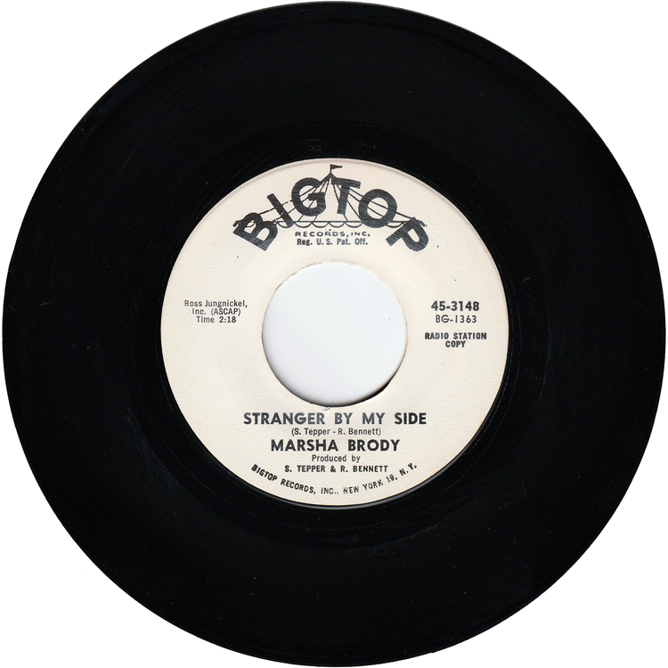 Marsha Brody - I'm Not A Baby Anymore / Stranger By My Side (Promo)