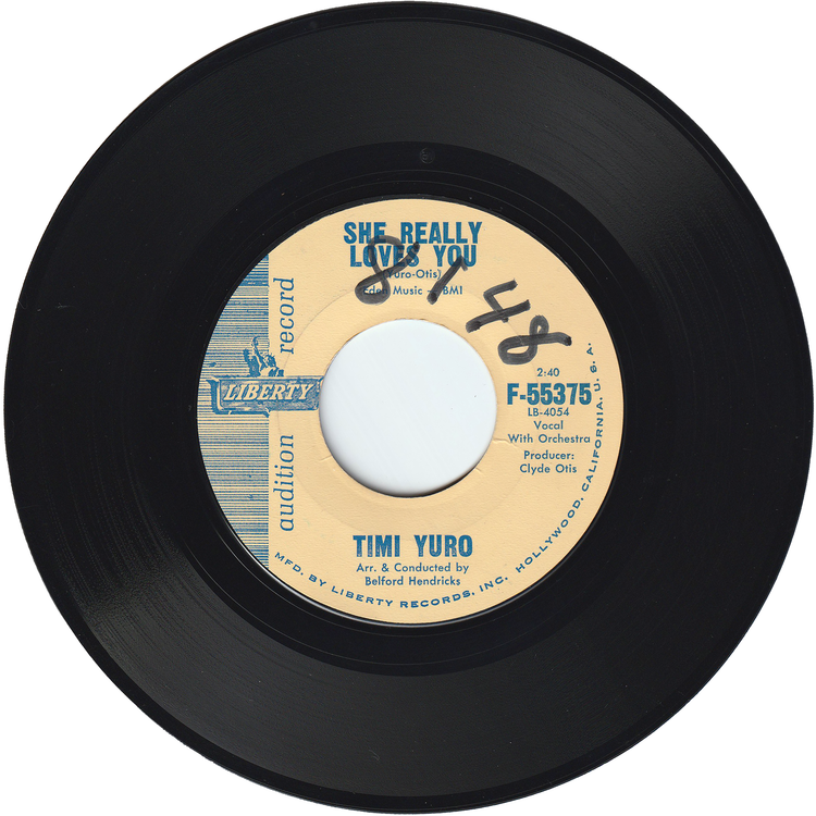Timi Yuro - Smile / She Really Loves You (Promo)