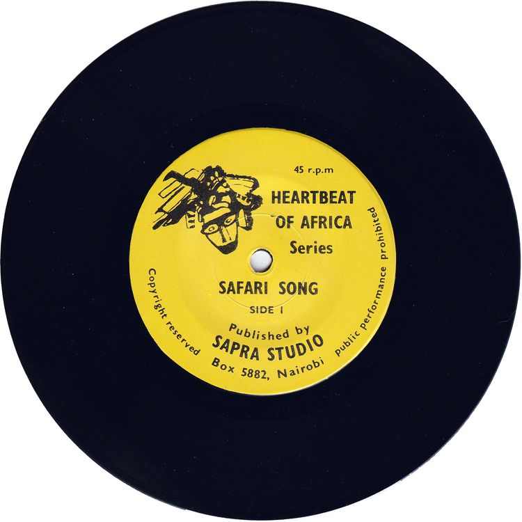 Heartbeat Of Africa Series - Safari Song [Kenya] (45rpm, 7inch, EP, w/PS)