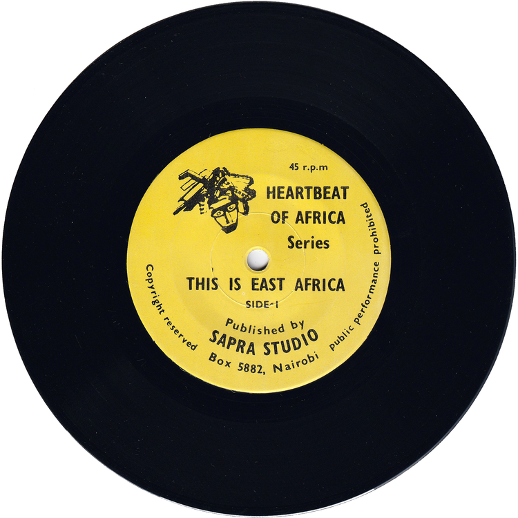 Heartbeat Of Africa Series - This Is East Africa [Kenya] (45rpm, 7inch, EP, w/PS)