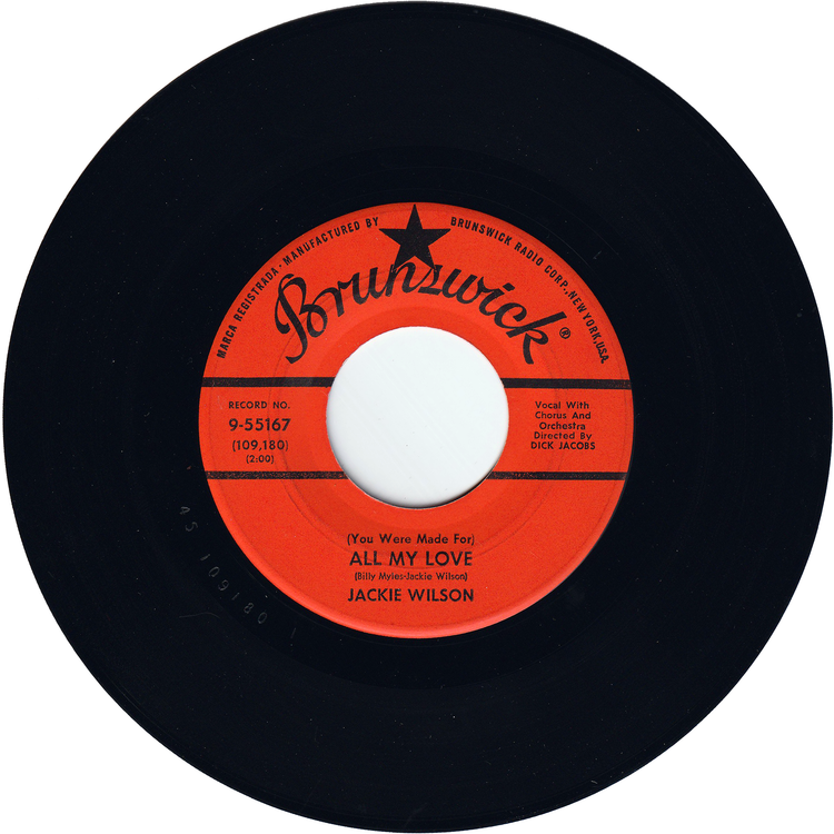 Jackie Wilson - A Woman, A Lover, A Friend / (You Were Made For) All My Love
