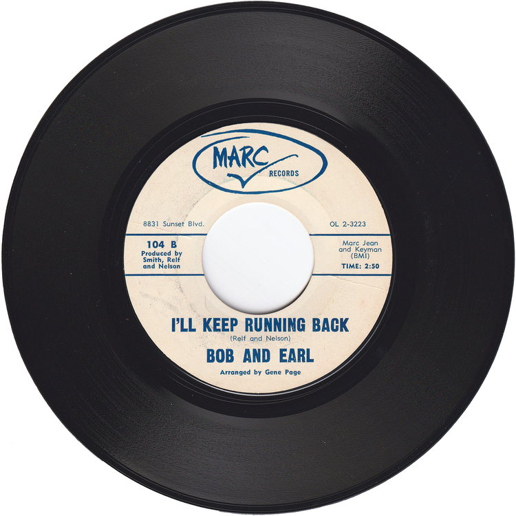Bob & Earl - Harlem Shuffle / I'll Keep Running Back