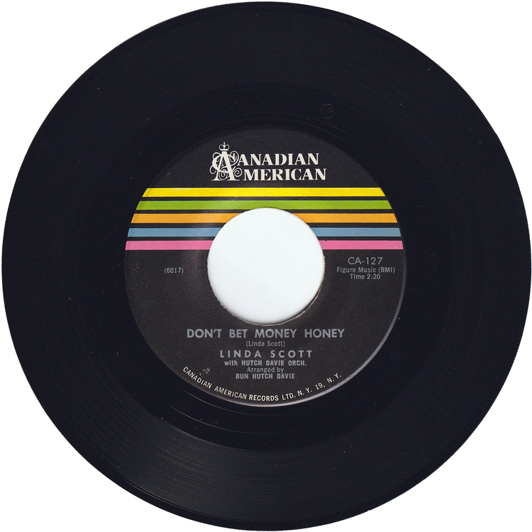 Linda Scott - Starlight, Starbright / Don't Bet Money Honey