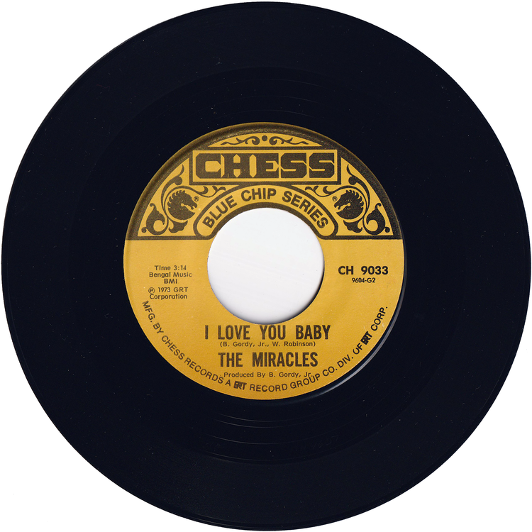 The Miracles - Bad Girl / I Love Your Baby (1973 Re-Issue)