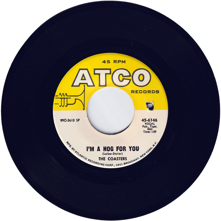 The Coasters - Poison Ivy / I'm A Hog For You