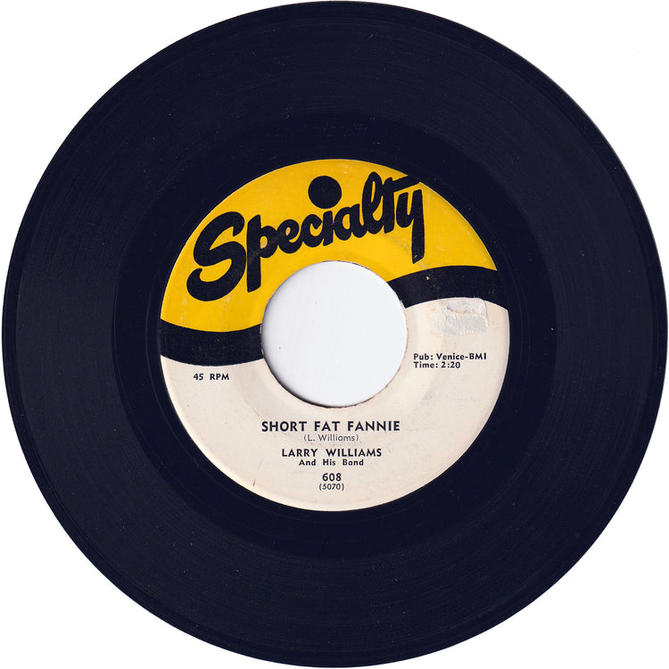 Larry Williams - Short Fat Fannie / High School Dance