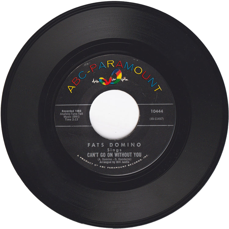 Fats Domino - There Goes (My Heart Again) / Can't Go On Without You