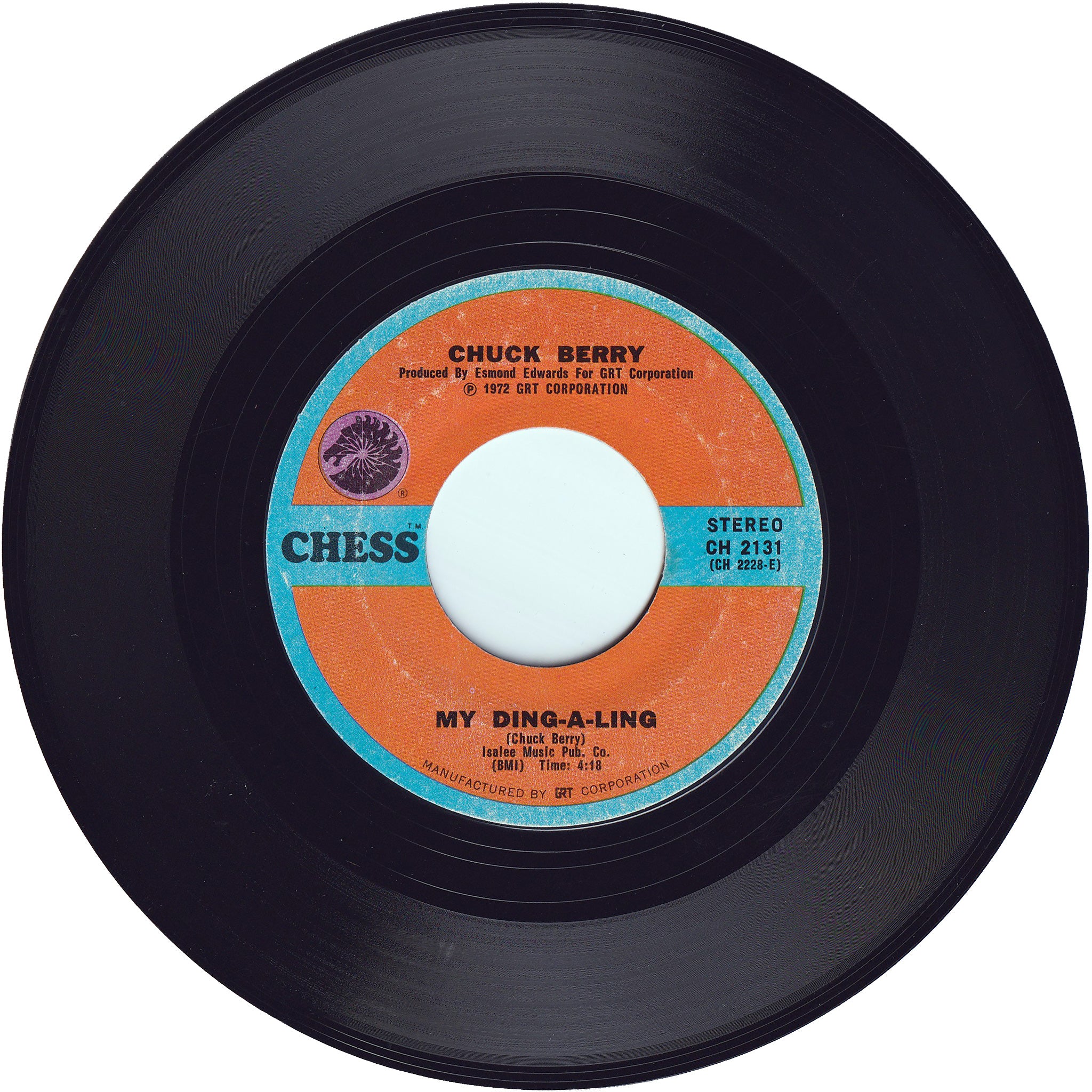 Chuck Berry - My Ding-a-Ling / Johnny B. Goode – NIGHT BEAT RECORDS